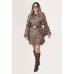 VESTIDO SERAPHINE ANIMAL PRINT