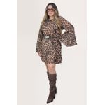 VESTIDO SERAPHINE ANIMAL PRINT