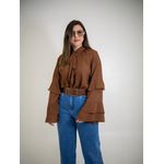 BLUSA SORELLE MARROM