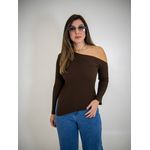 BLUSA AMARA MARROM