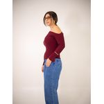 BLUSA AMARA VINHO