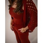 CONJUNTO AMORA TERRACOTA