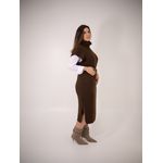 VESTIDO CELINE MARROM