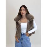 COLETE DE PELO MAJU FENDI