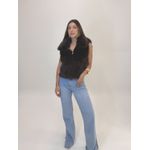 COLETE DE PELO MAJU MARROM