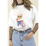 T-SHIRT OVERSIZED ESTELA OFF WHITE 