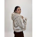 JAQUETA DE PELO CARAMELO CLEO