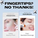 Blanc Cover Cream Stick V White - Korean Color-Changing Foundation Stick with Volufiline