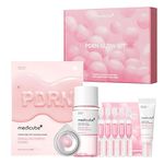  Kit medicube Salmon DNA PDRN Trial Kit,Glass Glow Mini Skincare Set with Toner, Serum & Sheet Mask for Hydrating, Firming, Moisturizing,Gift & Travel Essentials for Women & Girls