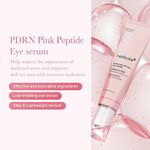 Medicube Salmon DNA PDRN Pink Peptide Eye Serum with Niacinamide and 99% Purity Retinol for Fine Lines