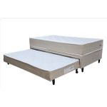 Cama Box Casal Com Auxiliar Scalibur Topázio