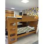 Beliche Olga Com Led e Escrivaninha Acoplada