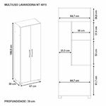 Armário Lavanderia NT 4015 