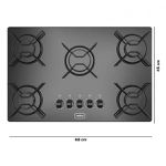 Fogão Cooktop 05 bocas Atalanta 