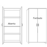 Armário Alto Office 02 Portas Incoflex