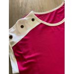 blusa viscolycra com botões pink 