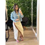 Jaqueta jeans clara 