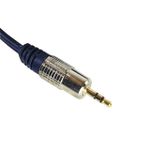 Cabo Auxiliar P2 Estéreo P/2RCA 1.8m Metal StarCable