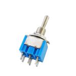 Chave HH ONOFFON 2A 250V/ 3A 125V - 6 Terminais - 3 Posições