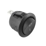 Chave Gangorra ON/OFF Redonda 6A 127V 2 Terminais 2 Posições