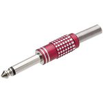 Plug P10 MONO Metal Semi-Profissional com Mola