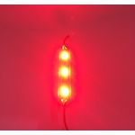 Modulo/Barra de LED Vermelho 3W 12vdc