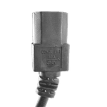 Cabo de energia AC Tripolar 3 pinos - 1,5m - Condlight - Produto Nacional!