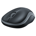 Mouse Optico sem fio Logitech M185 - USB - 1000dpi