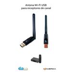 Antena USB Wi-Fi - 150mbps - 2.4ghz P/ Aparelhos receptores de canal