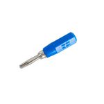 Pino/Plug Banana Mini - FUSIBRAS 2mm - Azul