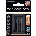 Pilha AA Recarregável Panasonic Eneloop Pro - 2.550Mah (c/2un.)