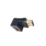 Adaptador HDMI 90ğ graus em ''L'' - 1.4 / 2.0
