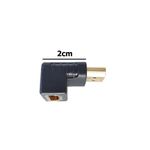 Adaptador HDMI 90ğ graus em ''L'' - 1.4 / 2.0