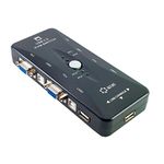 Chaveador/Switch KVM - 4 portas VGA/USB