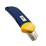 Estilete Emborrachado 18mm com auto trava - Brasfort