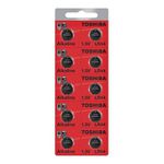Bateria LR44 1,5V Toshiba - Cartela com 10un.