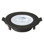 Spot Led de Embutir Redondo 6w - Preto