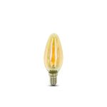 Lâmpada Filamento LED Retrô Vela C35 E14 4W 2200K