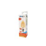 Lâmpada Filamento LED Retrô Vela C35 E14 4W 2200K