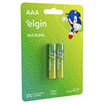 Pilha Alcalina AAA Elgin 