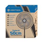 VENTILADOR COLUNA TURBO 6P PREMIUM 50CM 127V - Ventisol
