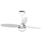 VENTILADOR TETO CICLO BRANCO/BRANCO C/ CONTROLE INVERTER BIVOLT