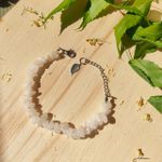 Pulseira Quartzo Branco - Sabedoria e Tranquilidade