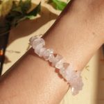 Pulseira Quartzo Rosa - Amor Próprio e Cura Emocional