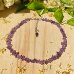 Colar Gargantilha Ametista - Intuição, Espiritualidade e Equilíbrio