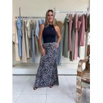 Saia Midi - Animal Print
