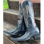 Bota Country Feminina Frisco Preta Elite Country