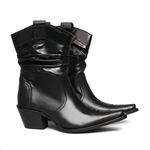 Bota Country Feminina Lubbock Preta Elite Country