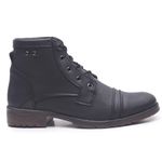 Bota Coturno ELT Masculino em Material Tecnológico Preto - 1341-C20
