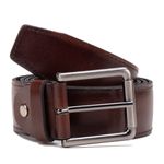 Cinto em Couro Mogno ELT 